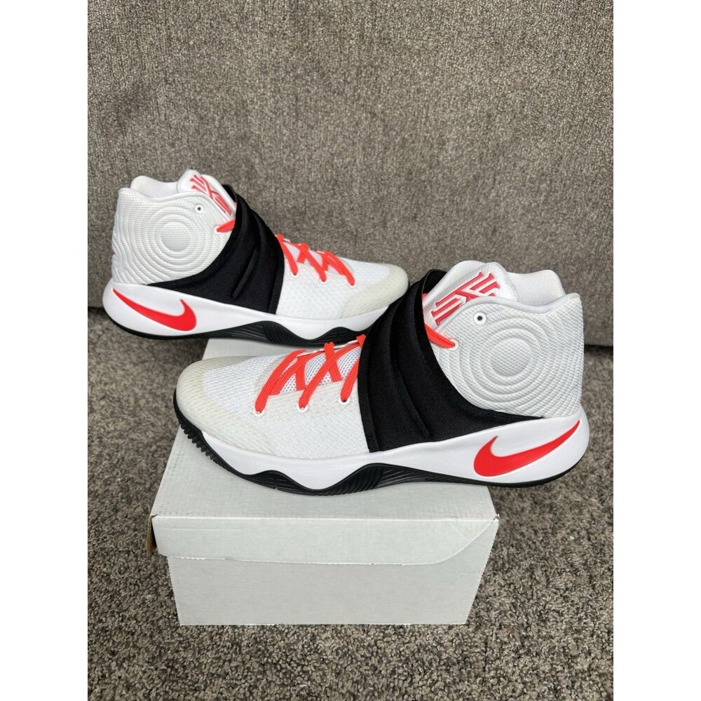 NIKE 2016 KYRIE 2 NIKE ID WHITE ORANGE SIZE 10 MENS